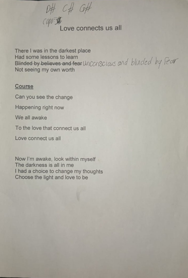 Original working page