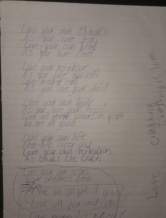 Original Love Is working lyric page 2