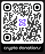Streamiverse crypto donation QR code